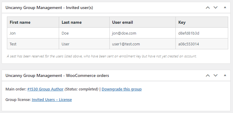 Edit Uncanny Groups page changes