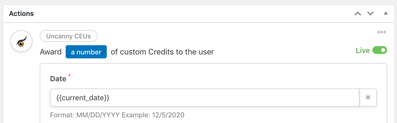 Uncanny Continuing Education Credits 3.1