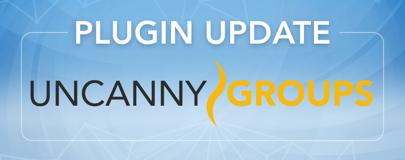 Uncanny Groups Updates